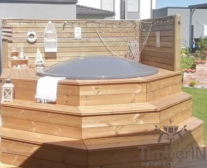 Badezuber Badefass Hot tube Einbaumodell Einsatz Eingraben Eingelassen, Danijela, Strengberg, Österreich 4 Badezuber Badefass Jakuzzi Hot tube Einbaumodell Einsatz Eingraben Eingelassen