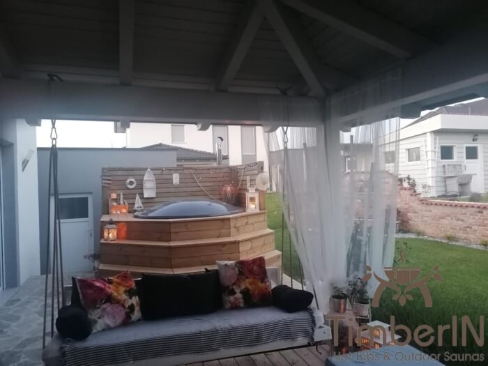 Badezuber Badefass Hot tube Einbaumodell Einsatz Eingraben Eingelassen, Danijela, Strengberg, Österreich 5 Badezuber Badefass Jakuzzi Hot tube Einbaumodell Einsatz Eingraben Eingelassen