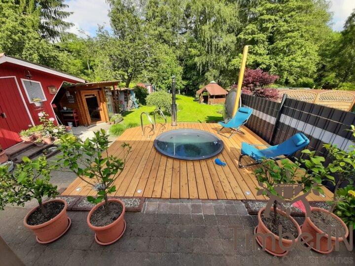 Badezuber Badefass Jakuzzi Hot Tube Einbaumodell Einsatz Eingraben Eingelassen, Jürgen, Quierschied, Deutschland (1)