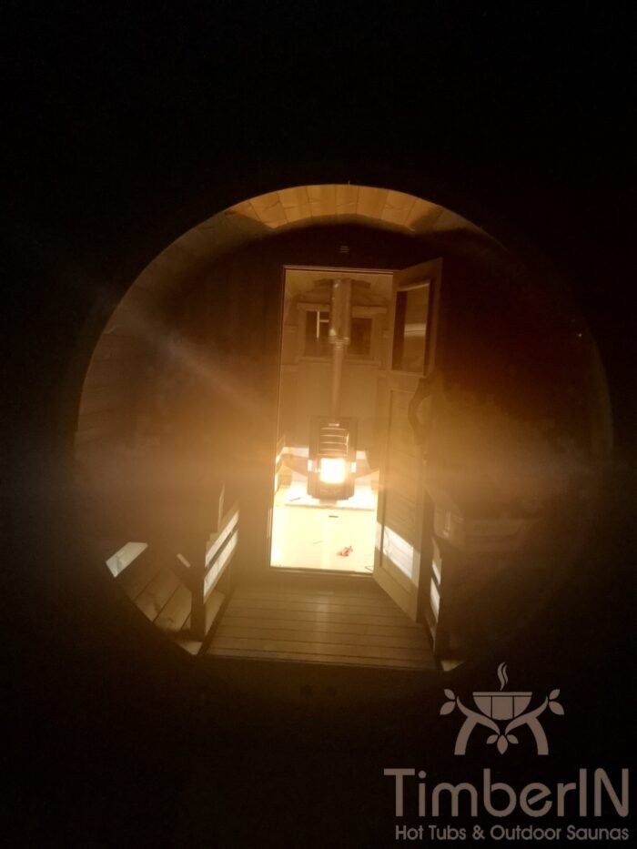 Fasssauna mit Holzofen oder mit elektrischer Heizung HARVIA, Tobias, Rodeberg, Deutschland 6 Fasssauna Mit Holzofen Oder Mit Elektrischer Heizung HARVIA, Tobias, Rodeberg, Deutschland (6)