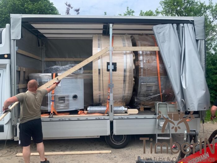 Badezuber Badebottich 180 Kunststoff mit Innenofen, Annegret, Kirch Grambow, Deutschland 5 Image4