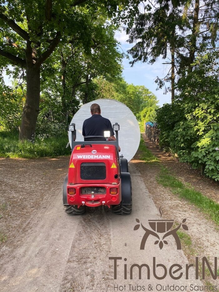 Badezuber Badebottich 180 Kunststoff mit Innenofen, Annegret, Kirch Grambow, Deutschland 8 Image7