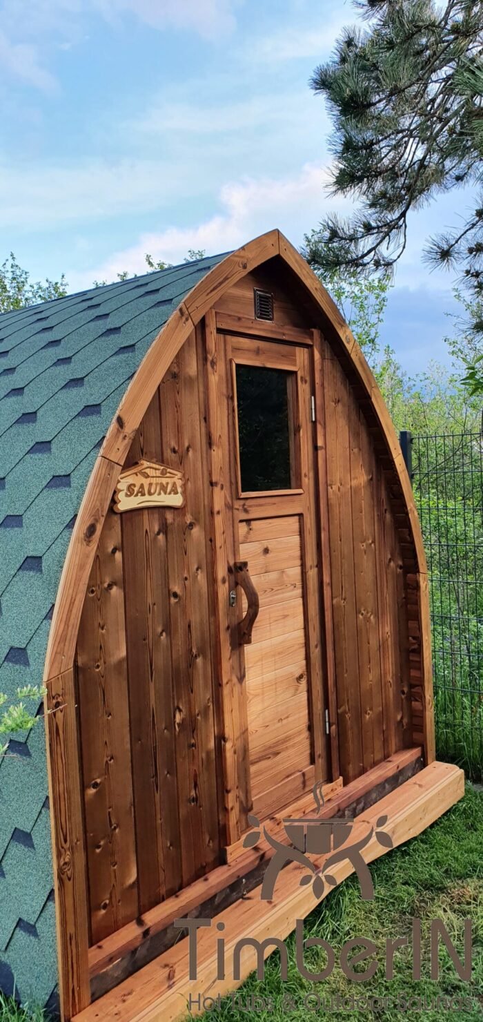 Außensauna Gartensauna Iglu Pod mit Holzofen Elektrisch, Richard, Doberschütz, Deutschland 3 Außensauna Gartensauna Iglu Pod Mit Holzofen Elektrisch, Richard, Doberschütz, Deutschland (3)