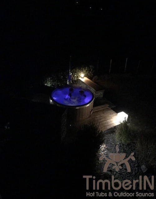 Badefass gfk Thermoholz mit integriertem Ofen Wellness Royal, Frank, Bastheim, Deutschland 2 Badefass Gfk Thermoholz Mit Integriertem Ofen Wellness Royal, Frank, Bastheim, Deutschland (2)