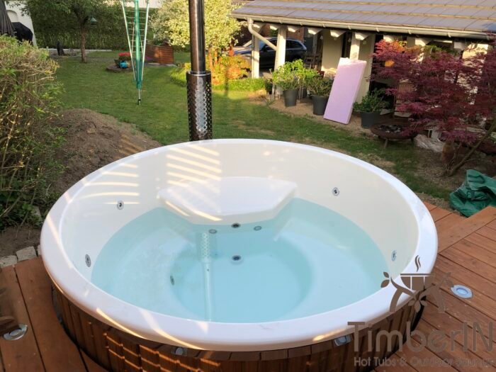 Badezuber Badefass Hot Tube mit Whirlpool Holzofen - TimberIN Rojal, Dietmar, Kelberg, Deutschland 3 Badezuber Badefass Hot Tube Mit Whirlpool Holzofen TimberIN Rojal, Dietmar, Kelberg, Deutschland (2)