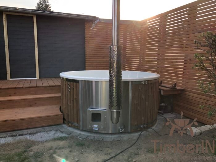 Badezuber Badefass Hot Tube mit Whirlpool Holzofen - TimberIN Rojal, Dietmar, Kelberg, Deutschland 4 Badezuber Badefass Hot Tube Mit Whirlpool Holzofen TimberIN Rojal, Dietmar, Kelberg, Deutschland (3)