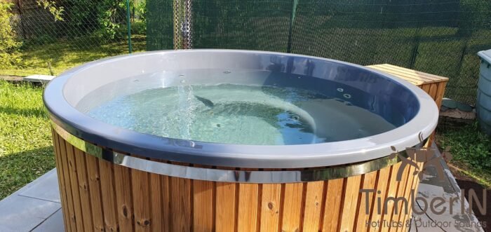 Badezuber Badefass Hot Tube mit Whirlpool Holzofen - TimberIN Rojal, Steffen, Niederwiesa, Deutschland 3 Badezuber Badefass Hot Tube Mit Whirlpool Holzofen TimberIN Rojal, Steffen, Niederwiesa, Deutschland (2)
