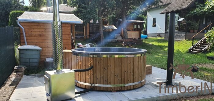 Badezuber Badefass Hot Tube mit Whirlpool Holzofen - TimberIN Rojal, Steffen, Niederwiesa, Deutschland 5 Badezuber Badefass Hot Tube Mit Whirlpool Holzofen TimberIN Rojal, Steffen, Niederwiesa, Deutschland (4)