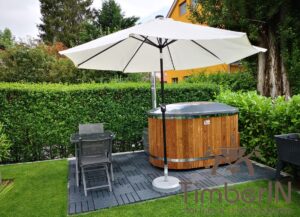 Badefass Badezuber Oval GFK Für 2 Personen (1)