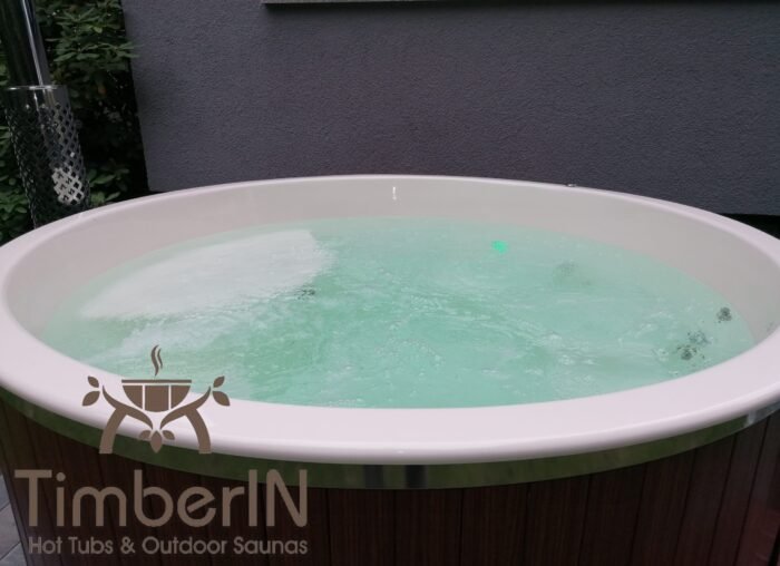 Badezuber Badefass GFK WPC – Thermoholz Verkleidung mit SMART Pellet oder Holzofen, Mario, Celle, Germany 6 Badezuber Badefass GFK WPC – Thermoholz Verkleidung Mit SMART Pellet Oder Holzofen (3)