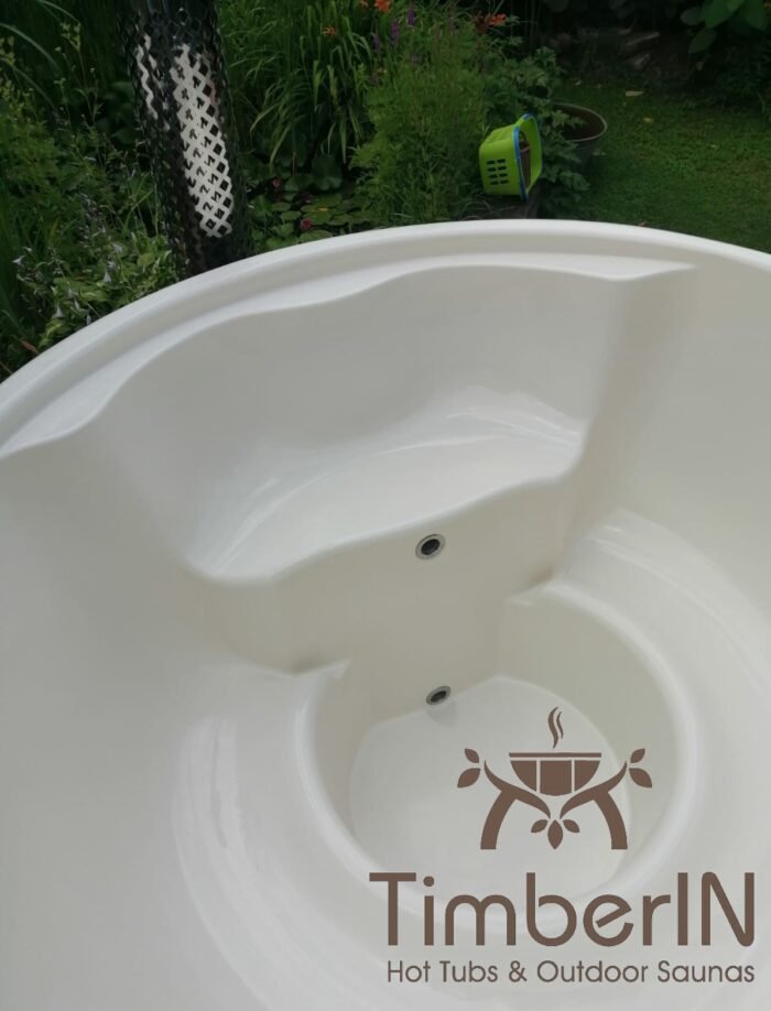 Badezuber Badefass GFK WPC – Thermoholz Verkleidung mit SMART Pellet oder Holzofen, Dieter, Gerolzhofen, Germany 4 Badezuber Badefass GFK WPC – Thermoholz Verkleidung Mit SMART Pellet Oder Holzofen (4)