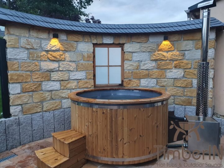 Badezuber GFK Mit Aussenofen Holzofen Gasofen, Sebastian, Zwönitz, Deutschland