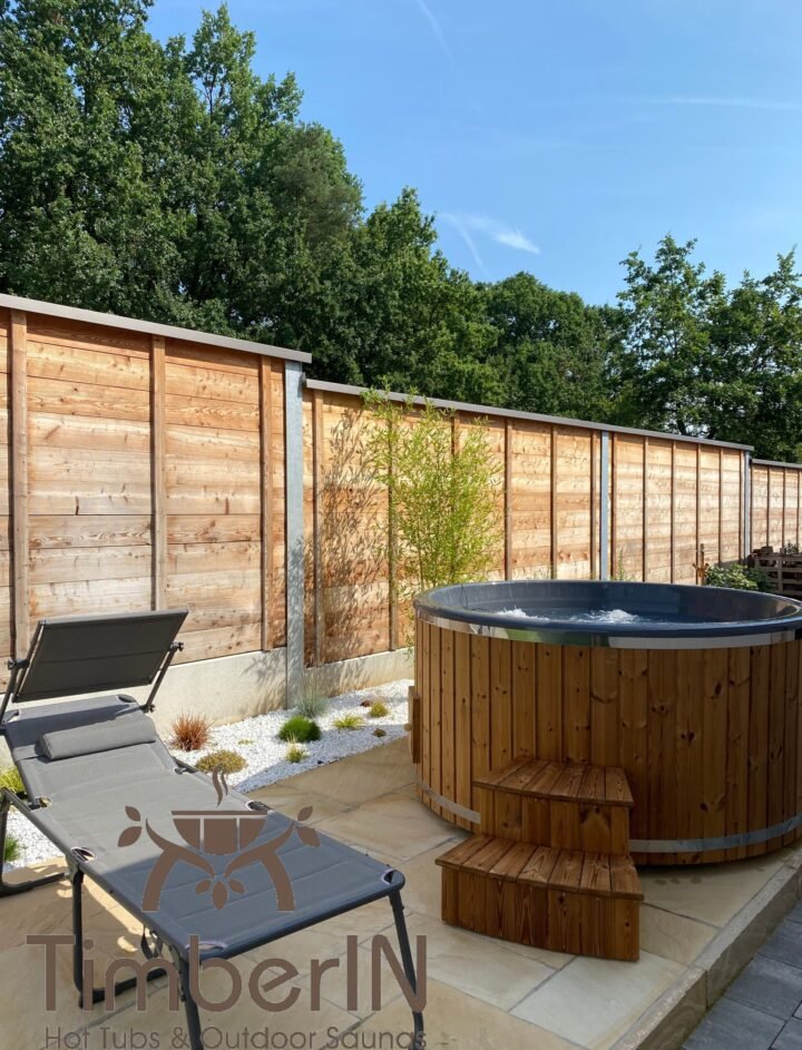 Badezuber GFK Mit Aussenofen Holzofen – Gasofen (1)