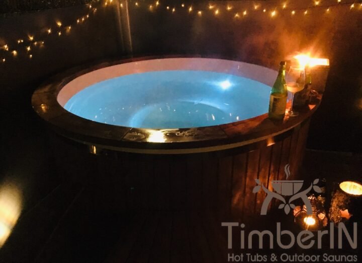 Badezuber GFK Mit Aussenofen Holzofen – Gasofen (3)