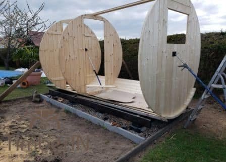 Fasssauna – Saunafass, Wolfgang, Großenhain, Germany 2 Fasssauna – Saunafass (2)