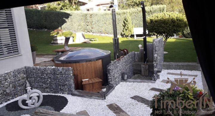 Badefass Badezuber Mit Whirlpool Wellness Royal (2)