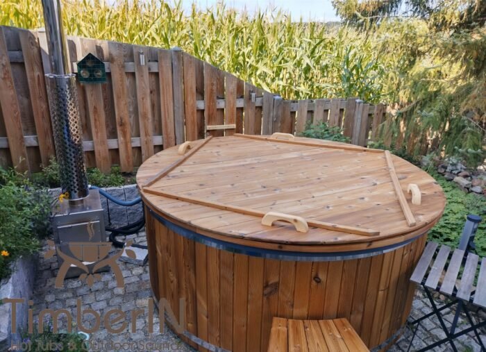 Badezuber GFK mit Aussenofen: Holzofen – Gasofen, Thomas, Helmstedt, Germany 3 Badezuber GFK Mit Aussenofen Holzofen – Gasofen (2)