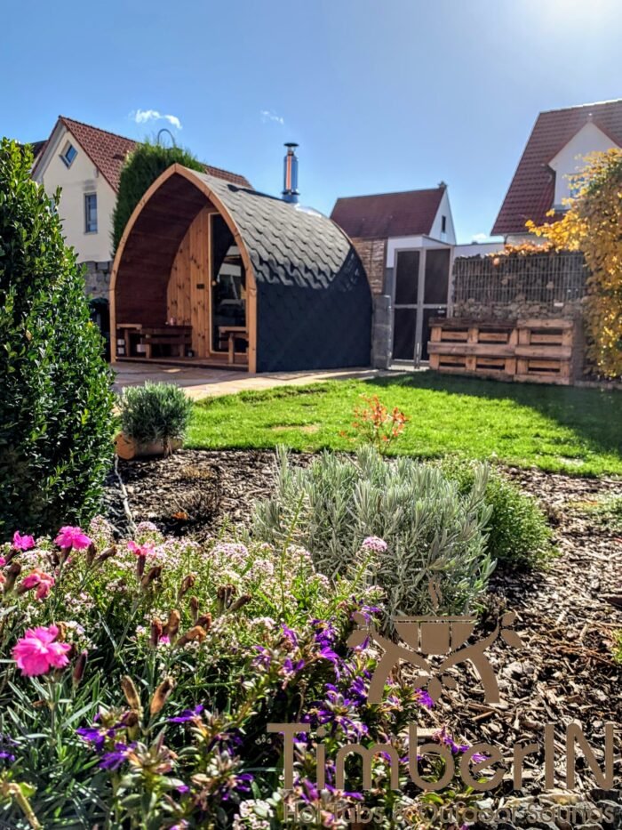 Außensauna Gartensauna Iglu Pod, Manfred, Poxdorf, Germany 2 Außensauna Gartensauna Iglu Pod (1)