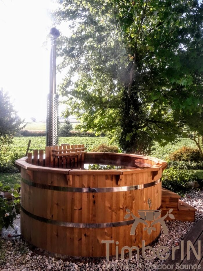 Badebottich Badetonne Thermoholz, Petra, Pitzenberg, Austria 2 Badebottich Badetonne Thermoholz (1)