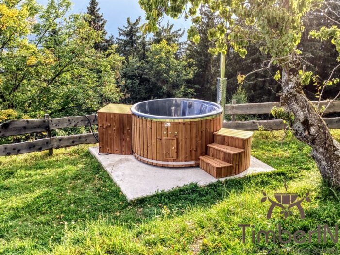 Badefass Badezuber Mit Whirlpool Wellness Royal (3)