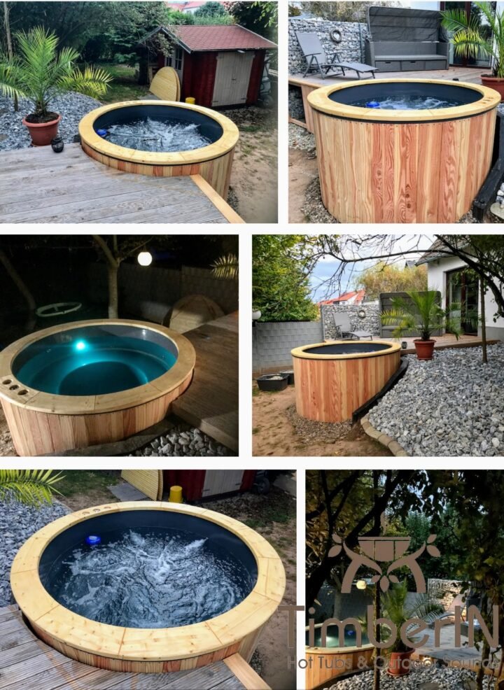 Badezuber Badefass Hot Tube Einbaumodell Einsatz Eingraben Eingelassen