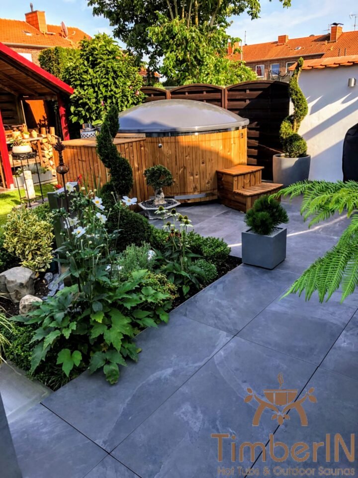 Badefass Badezuber Mit Whirlpool Wellness Royal (2)