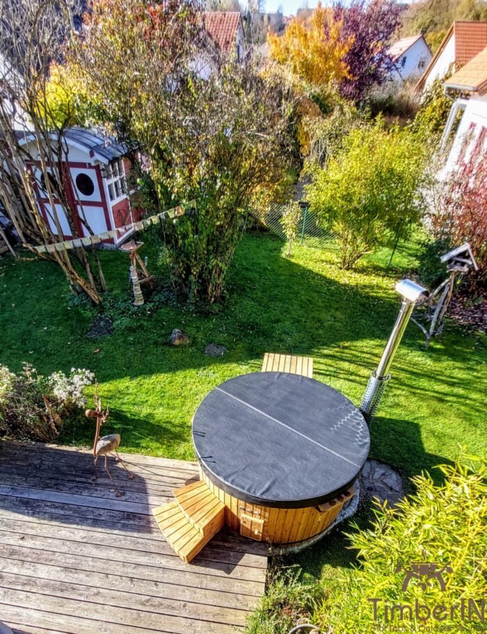 Badezuber Badefass Hot Tube mit Whirlpool Holzofen – TimberIN Rojal, Bernhard und Bettina, Schongau, Germany 4 Badezuber Badefass Hot Tube Mit Whirlpool Holzofen – TimberIN Rojal (1)