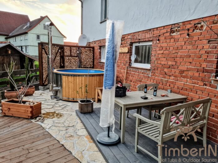 Badezuber GFK Lärche mit integriertem Ofen, Uwe, Lauterbach – Maar, Germany 8 Badezuber GFK Lärche Mit Integriertem Ofen (6)