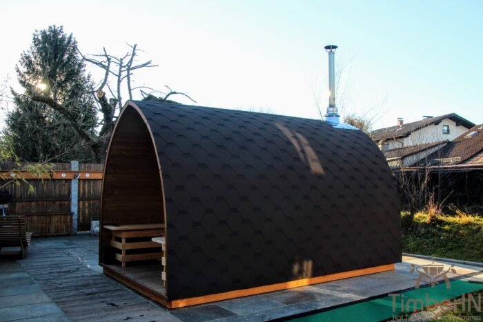 Außensauna Gartensauna Iglu Pod (1)