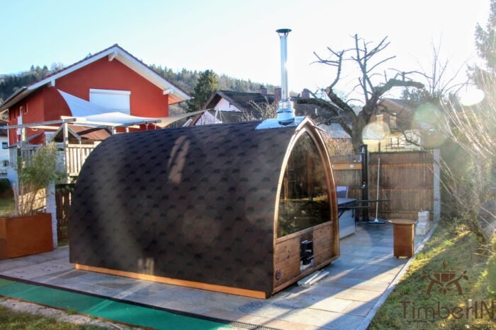 Außensauna Gartensauna Iglu Pod (3)