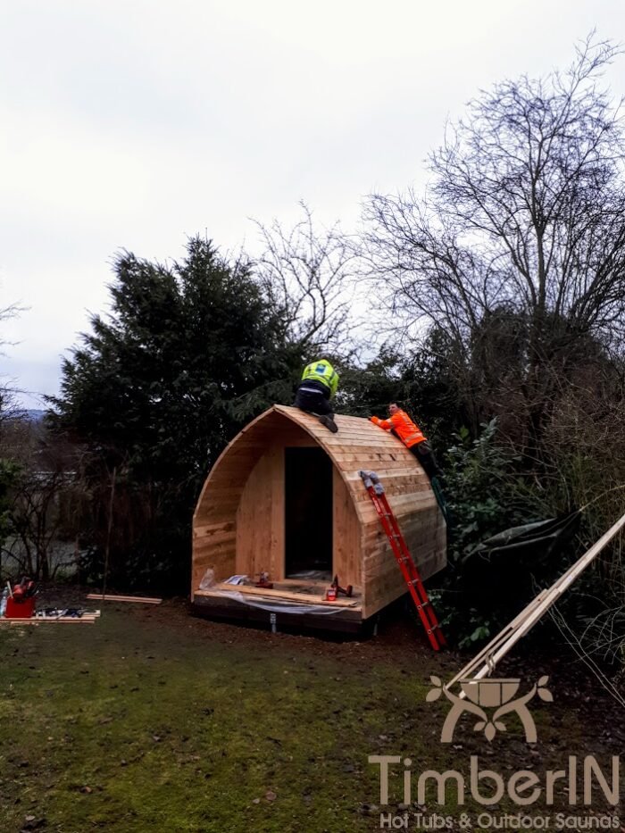Außensauna Gartensauna Iglu Pod (4)
