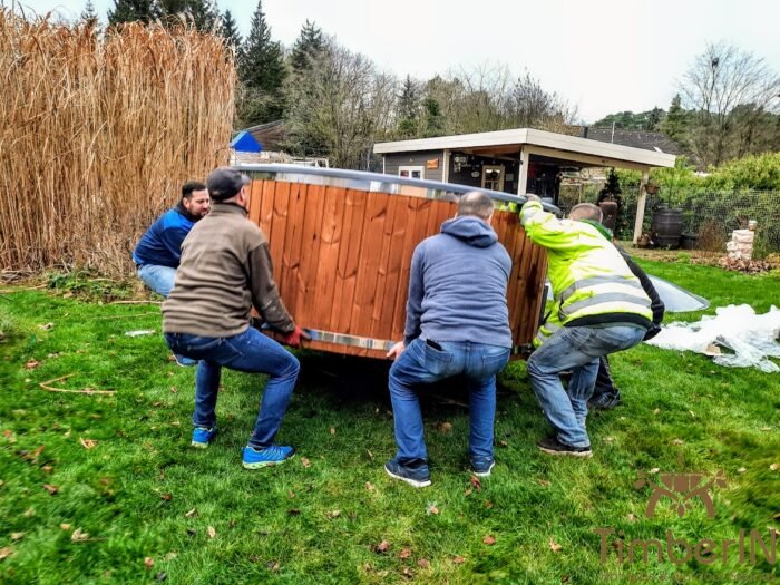 Badefass Badezuber Mit Whirlpool Wellness Royal (2)