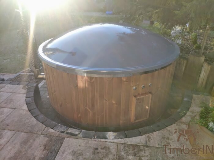 Badefass Badezuber Mit Whirlpool Wellness Royal (4)