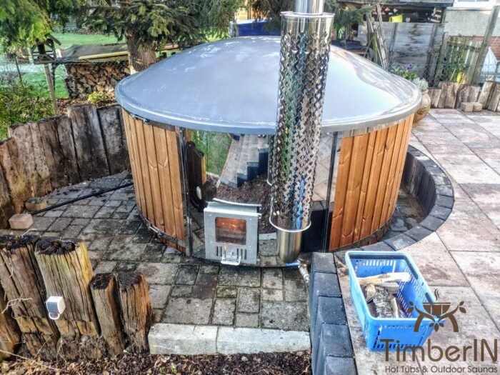 Badefass Badezuber Mit Whirlpool Wellness Royal (5)