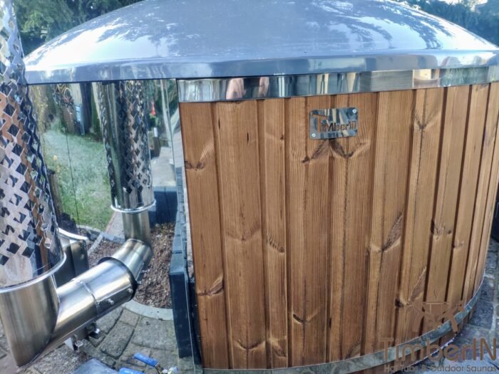 Badefass Badezuber Mit Whirlpool Wellness Royal (6)