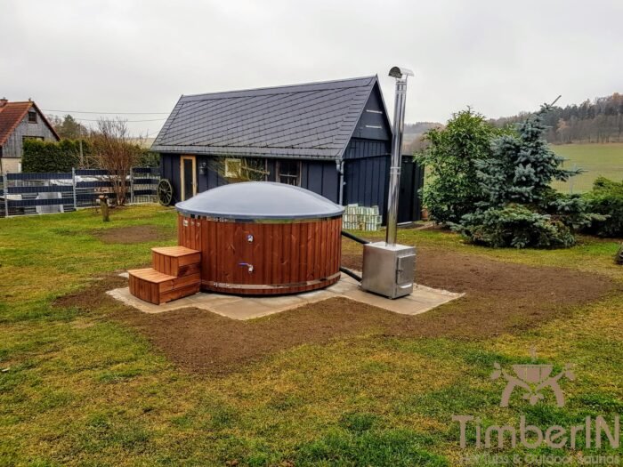 Badezuber GFK mit Aussenofen: Holzofen – Gasofen, Hartmut, Weischlitz, Germany 2 Badezuber GFK Mit Aussenofen Holzofen – Gasofen