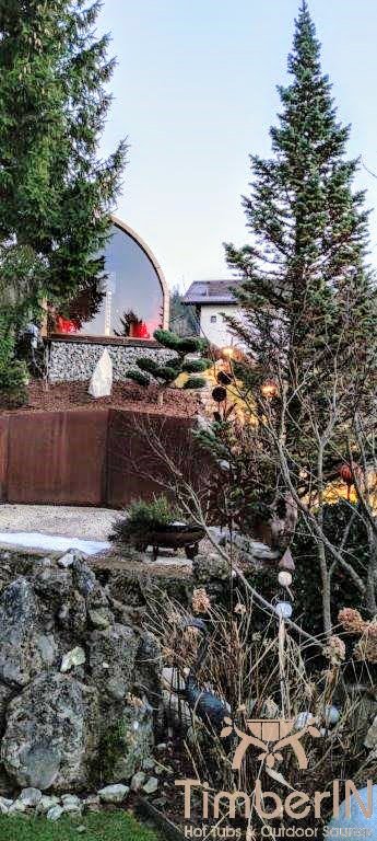 Außensauna Gartensauna Iglu Pod (3)