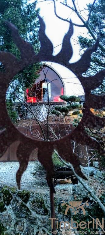 Außensauna Gartensauna Iglu Pod (4)
