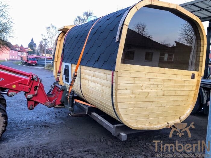 Fasssauna Saunafass Quadratisch (3)