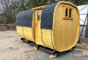 Fasssauna Saunafass Quadratisch (9)