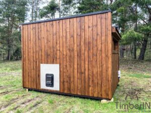 Moderne Mini Außensauna Gartensauna (6)