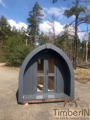 Kleine Gartenhütte Holzhütte (7)