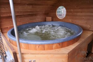 Ovale Außensauna Mit Integriertem Whirlpool (53)