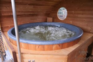 Ovale Außensauna Mit Integriertem Whirlpool (54)