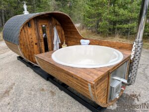 Fasssauna Mit Glasfaser Whirlpool (2)