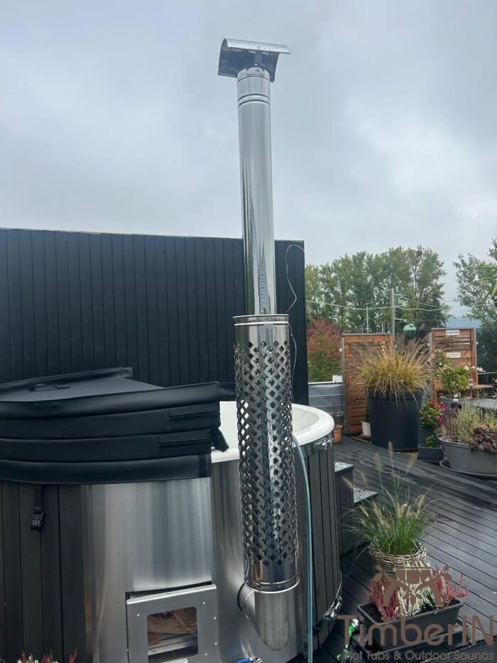 Badefass mit Pelletofen – WPC Modell, Rainer, Büdingen, Deutschland 2 Badefass Mit Pelletofen – WPC Modell (2)