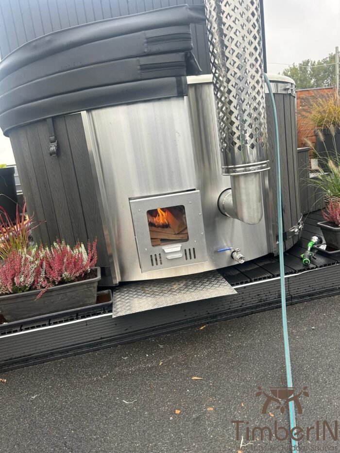 Badefass mit Pelletofen – WPC Modell, Rainer, Büdingen, Deutschland 3 Badefass Mit Pelletofen – WPC Modell (3)